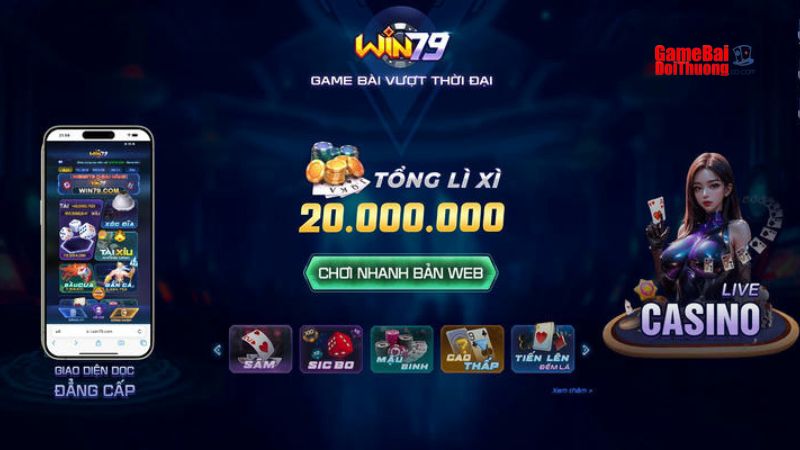 Cổng game sở hữu giá trị thưởng cao
